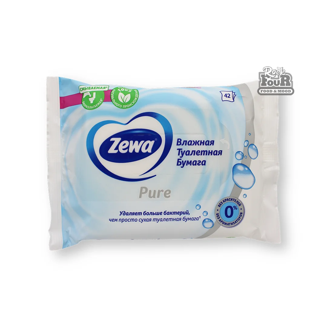Wet toilet paper "Zewa" 42pcs